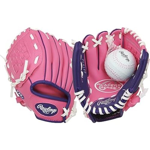 Rawlings | Players Series T-Ball & Youth Baseball Glove | Sizes 9" - 11.5" | Multiple Styles