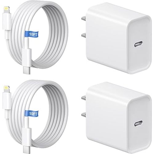 10FT iPhone 14 13 12 11 Charger, Long Charging Cable with 20W USB C Charger Block for i Phone 14/14 Pro/14 Pro Max/14 Plus/13/12/11/Xs Max/XR