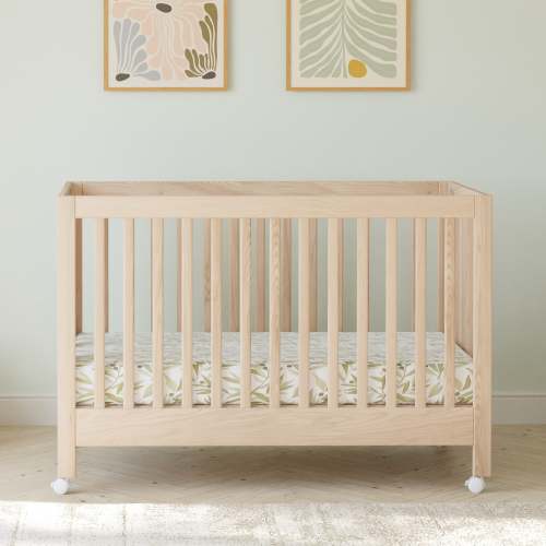 Maki Portable Folding Crib with Toddler Bed Conversion Kit