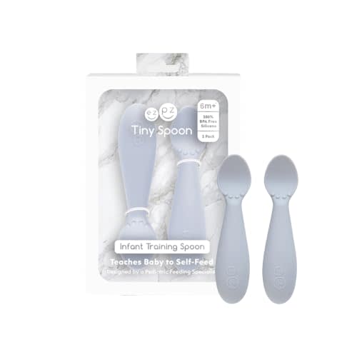 ezpz Tiny Spoon - 6 Months+ - Baby Led Weaning Essentials
