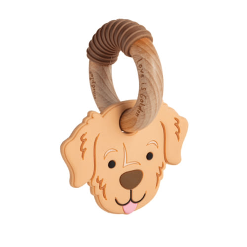Golden Retriever Teether | Teething Toy for Little Ones | Mud Pie