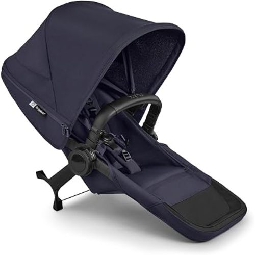 Bugaboo Donkey 6 Sibling Seat | Complete Second Seat for Side-by-Side Double Stroller Conversion (Deep Indigo)