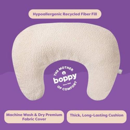Boppy Luxe Nursing Pillow - Oat Boucle
