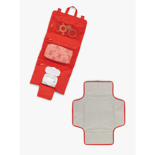 Diaper Changing Pad Organizer - TOMATO