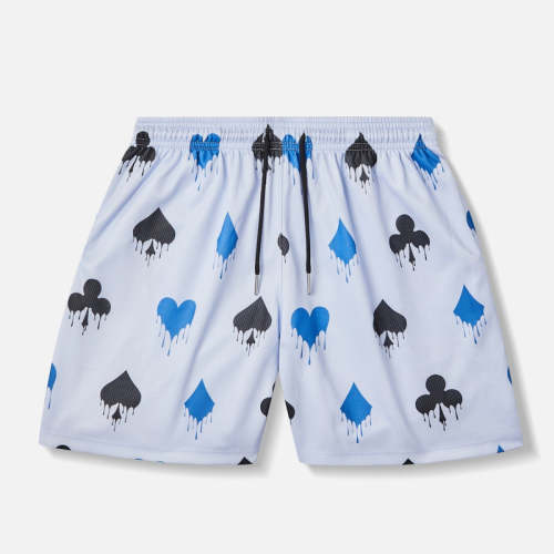 THE DRIP SHOP KING OF ACES SHORTS- Denim - Shop