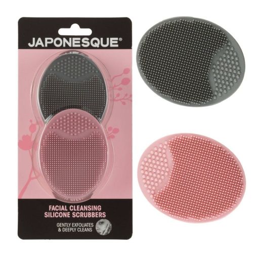 JAPONESQUE Facial Cleansing Silicone Scrubber Tool - 2ct