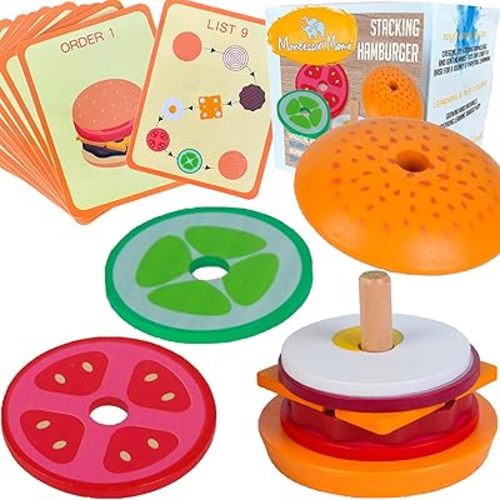 Montessori Mama Stacking Hamburger