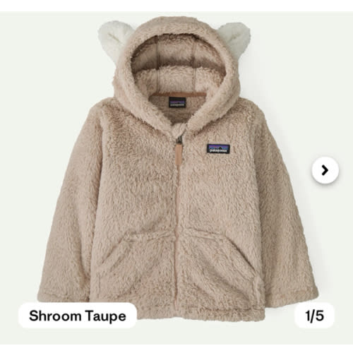 Patagonia Baby Furry Friends Fleece Hoody