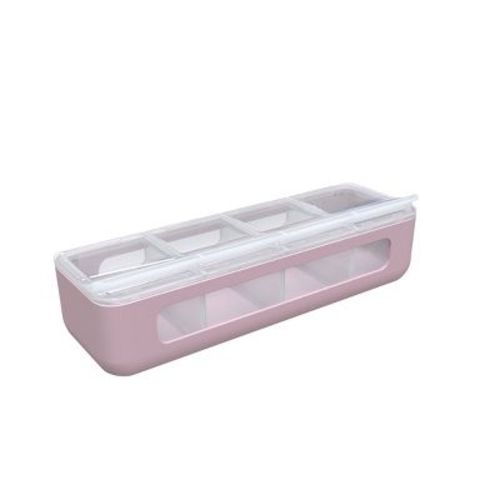 Melii 4 Compartment Snackle - Pink