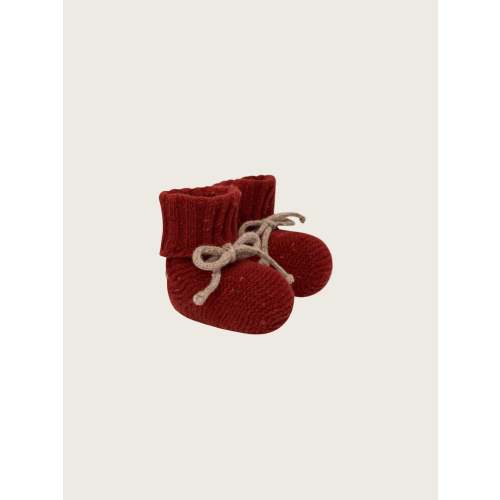 Paprika Booties | 6 to 12 Months
