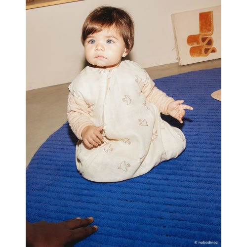 Sleeping bag Sweety light double muslin Brown Hoshi Birds