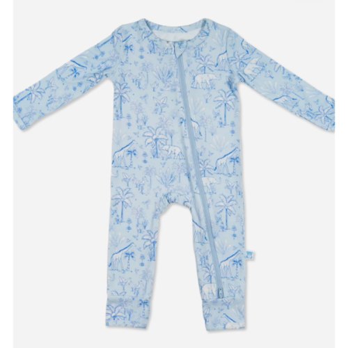 Zippered Romper (Wild Wonders) – Snuggle & Slumber