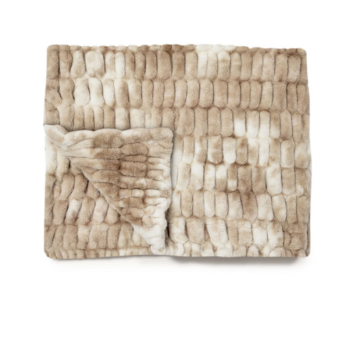Caramel N' Cream Neutral Blanket | Lola Blankets