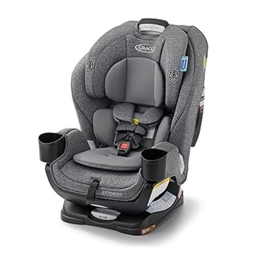 Graco Extend2Fit 3-in-1 Convertible Car Seat, 3 Modes – Rear Facing, Forward Facing Baby Car Seat and Highback Booster Seat, Adjustable Extension Panel for Extra Legroom, Cullen