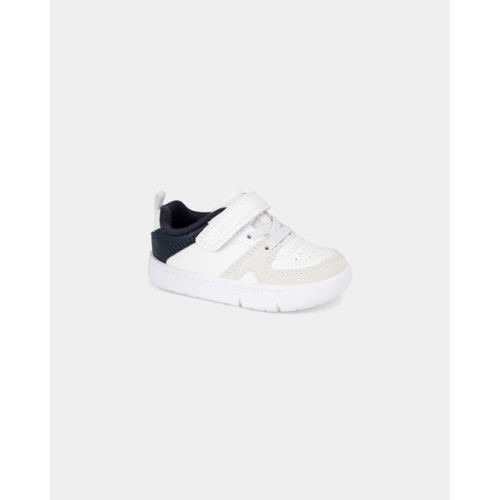 Baby Boy Every Step® First Walker Color Block Sneakers - Green/White/Tan | Carter's