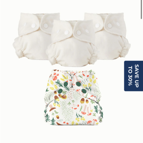 Organic Cloth Diaper Bundle Starter
– Esembly
