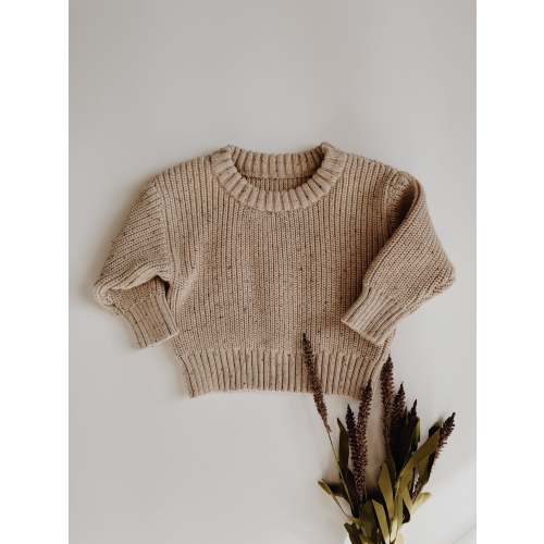 Fleck Knit Sweater