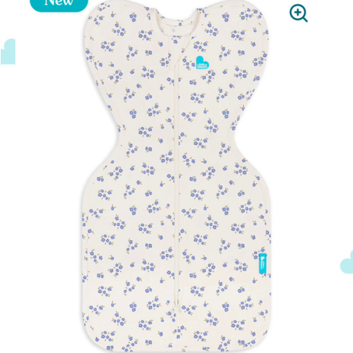 Swaddle Up™ 1.0 TOG Cotton Jacaranda Meadow