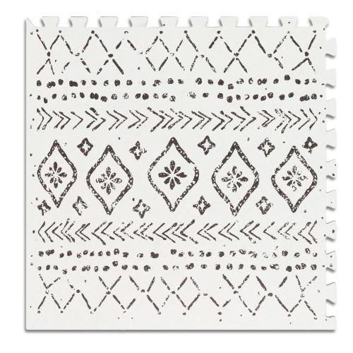 Baby Play Mat for Floor – 4x6ft Boho | Soft Non Toxic Premium EVA Foam Tiles for Tummy Time, Crawling & Playroom – Waterproof Interlocking Floor Mat for Babies & Toddlers by Lillefolk (6 Tiles)