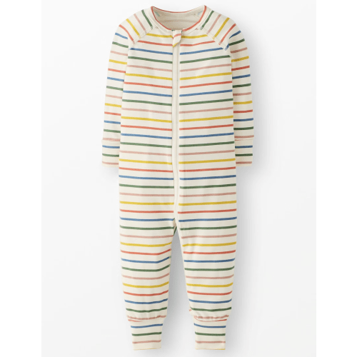 HannaSoft™ Stretch Striped Sleeper | Multi-stripe | 6-12 months