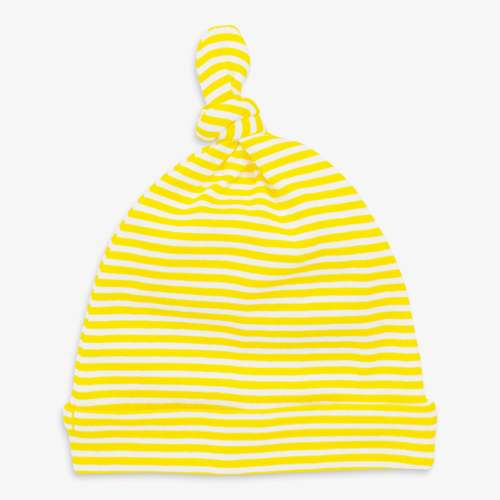 Clearance baby organic hat in mini stripe | Primary.com