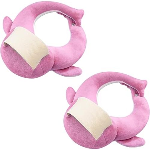 2 Pack Bottle Feeding Support for Mom, Ergonomic Feeding Helper (Pink)