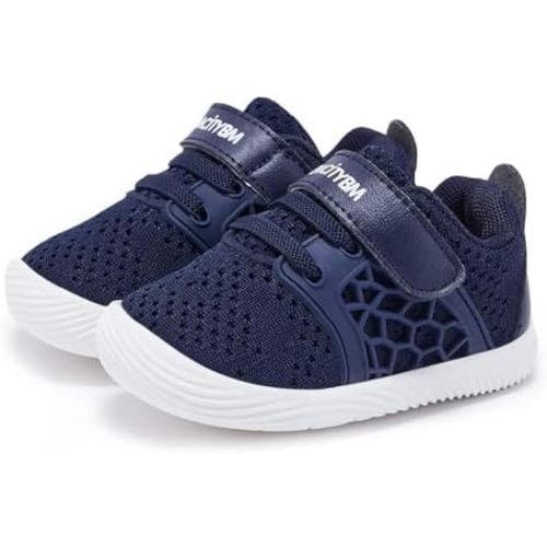BMCiTYBM Baby Boy Girl Shoes Breathable Mesh Walking Shoes Lightweight Non-Slip Sneakers Infant First Walkers 6 9 12 18 24 Month