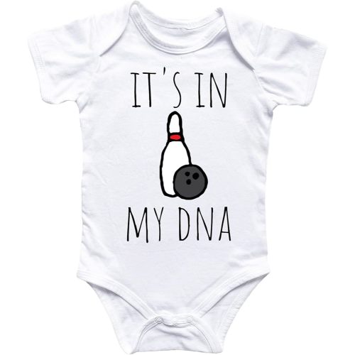 Bowling Doodle - Baby Boy Girl Clothes Infant Bodysuit Funny Cute Newborn