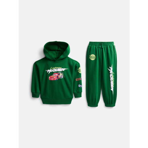 Disney Pixar Cars Toddler Boys Hoodie and Joggers, 2-Piece Outfit Set, Sizes 12M-5T