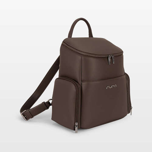 Nuna Cocoa Brown Essential Diaper Bag