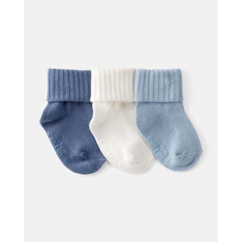 Baby Boy 3-Pack Booties | Carter's