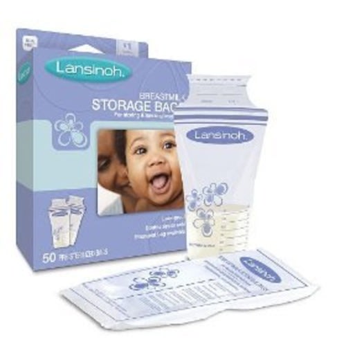 Lansinoh Breast Milk Storage Bags - 50 Count