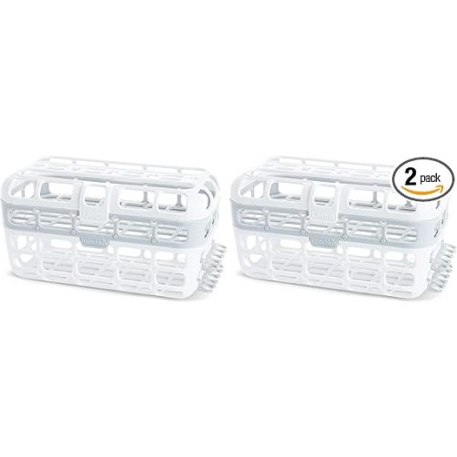 Munchkin Dishwasher Basket, High Capacity | 2 Pack | Grey