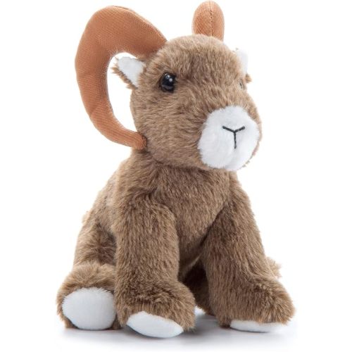 The Petting Zoo Bighorn Sheep Stuffed Animal, Babiez, Kids Gifts, 6 in