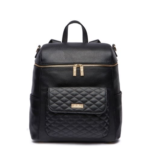 Monaco Faux Leather Diaper Backpack