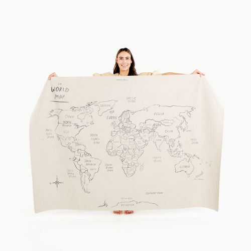 Gathre Map Tapestry