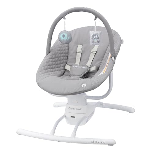 Baby Trend Sit N' Sway Portable Swing, Dash Grey