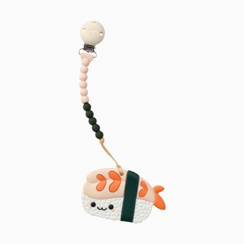 Loulou Lollipop OneC Pacifier Clip Teether Set - Ebi