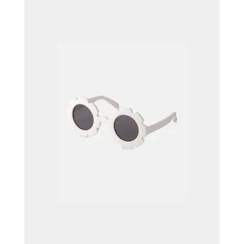 Baby Flower Sunglasses - White | Carter's