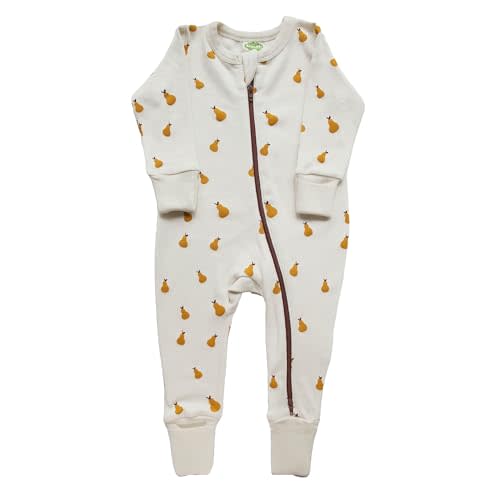 PARADE Organic Holiday Print '2-Way' Zip Romper