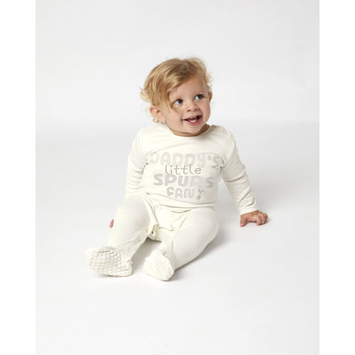 Spurs Baby Daddys Little Spurs Fan Sleepsuit