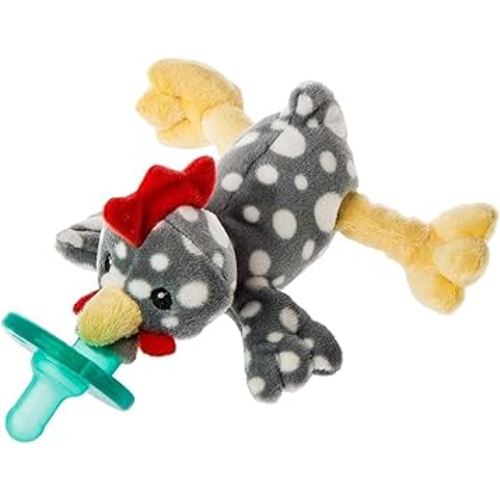 Mary Meyer WubbaNub Infant Pacifier, 6-Inches, Rocky Chicken
