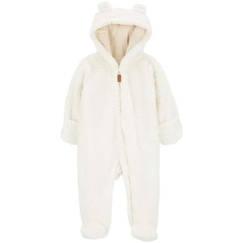 Carter's 0-9 Months Hooded Sherpa Bunting Pram