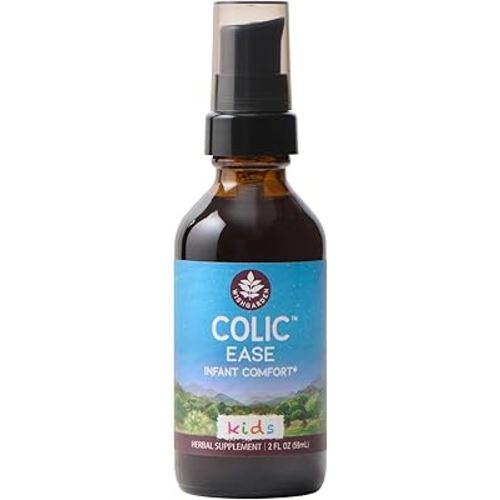 WishGarden Herbs Colic Ease for Infants - Natural Herbal Colic Relief for Newborns, Infant Gas Relief Drops Soothes Baby Gas Bubbles Quickly, More Effective Than Gripe Water for Infants, 2oz Drops