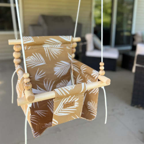 Outdoor Baby/Child Swing - Nutmeg Leaf