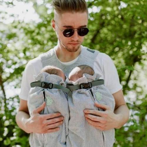 The Weego TWIN Baby Carrier