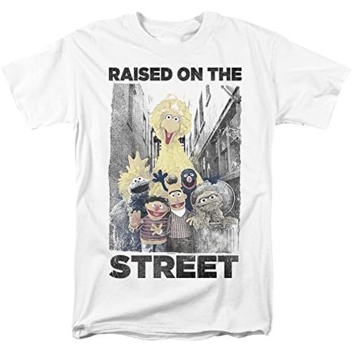 Popfunk Sesame Street Big Bird Oscar Bert Ernie Grover T-Shirt