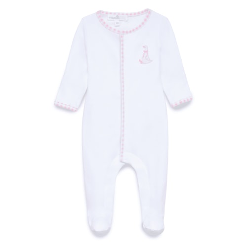 Silly Goose Footie - Pink
