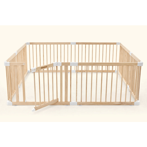 HARPPA Wooden Baby Gate Playpen: 60x71