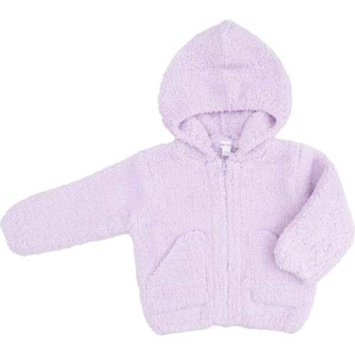 Chenille Hooded Jacket, Lavender - Angel Dear | Maisonette